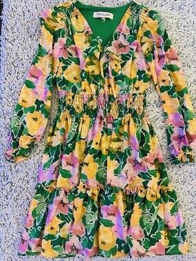 Taylor Women's Floral Dress Size 2